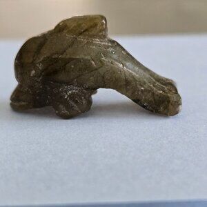 20CTS LABRADORITE CARVED DOLPHIN SMALL